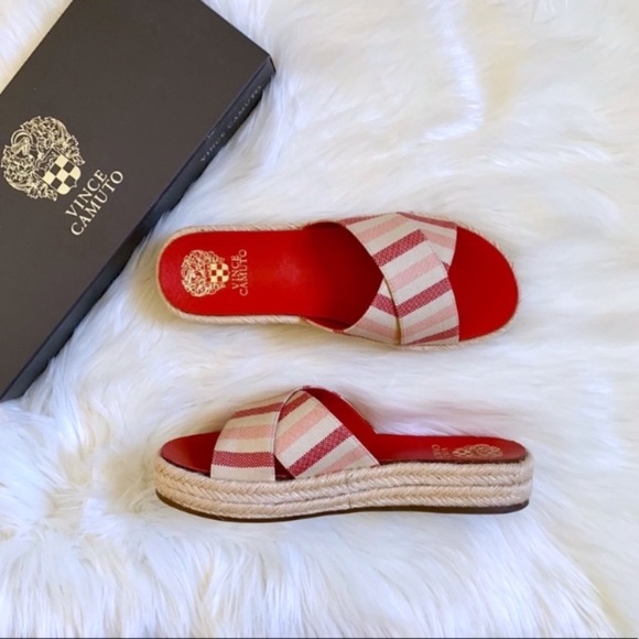 Vince Camuto Carran Platform Slide Sandals - Picture 2 of 7